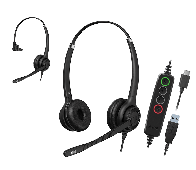 Axtel Elite UC mono/stereo USB-A/USB-C